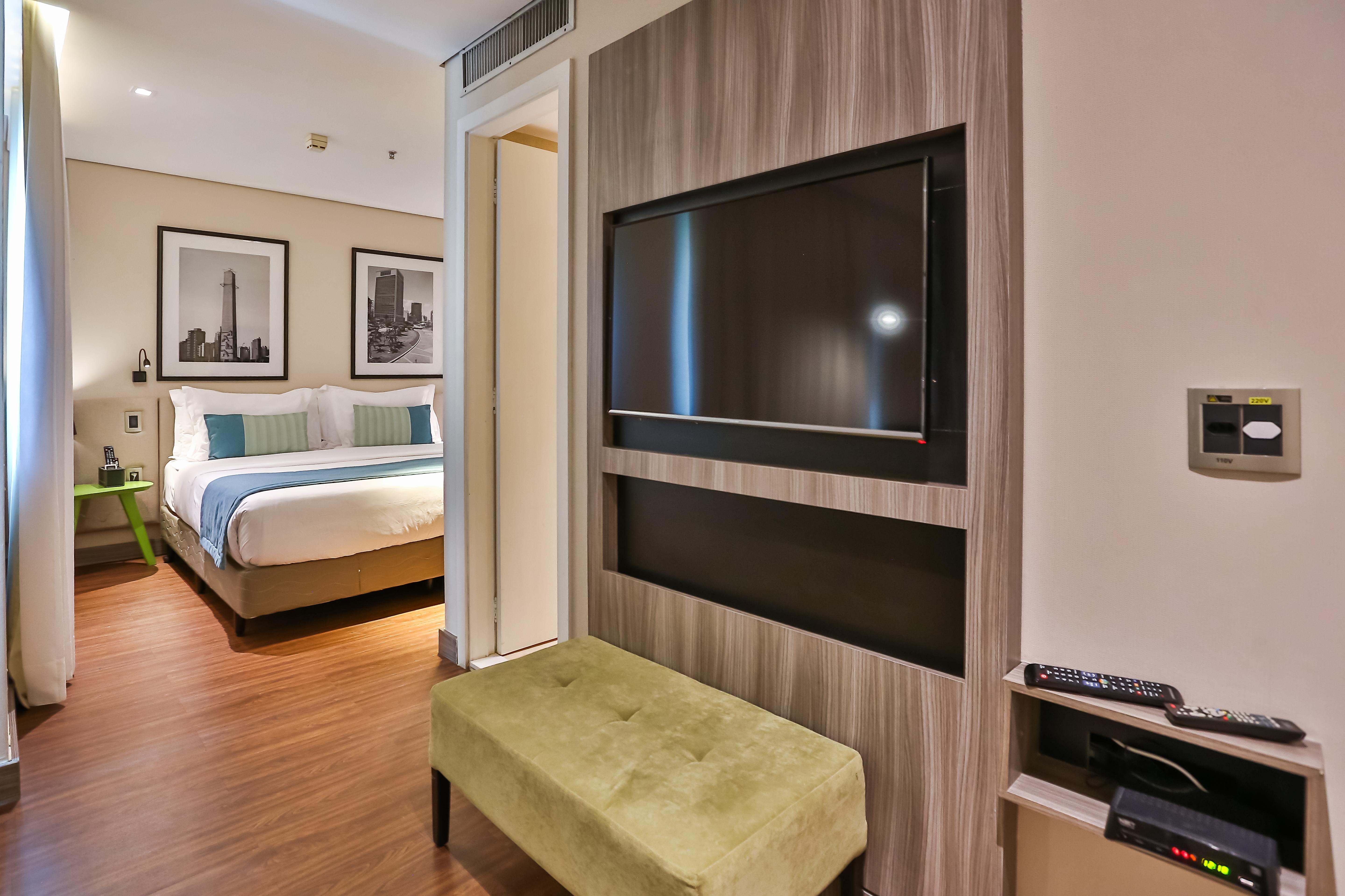 Radisson Vila Olimpia Sao Paulo Bagian luar foto A room at the hotel