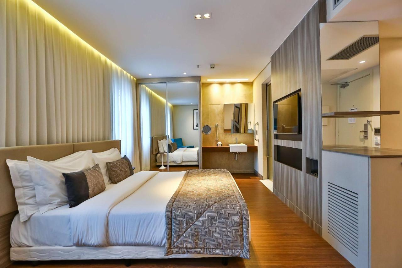 Radisson Vila Olimpia Sao Paulo Bagian luar foto A room at the hotel