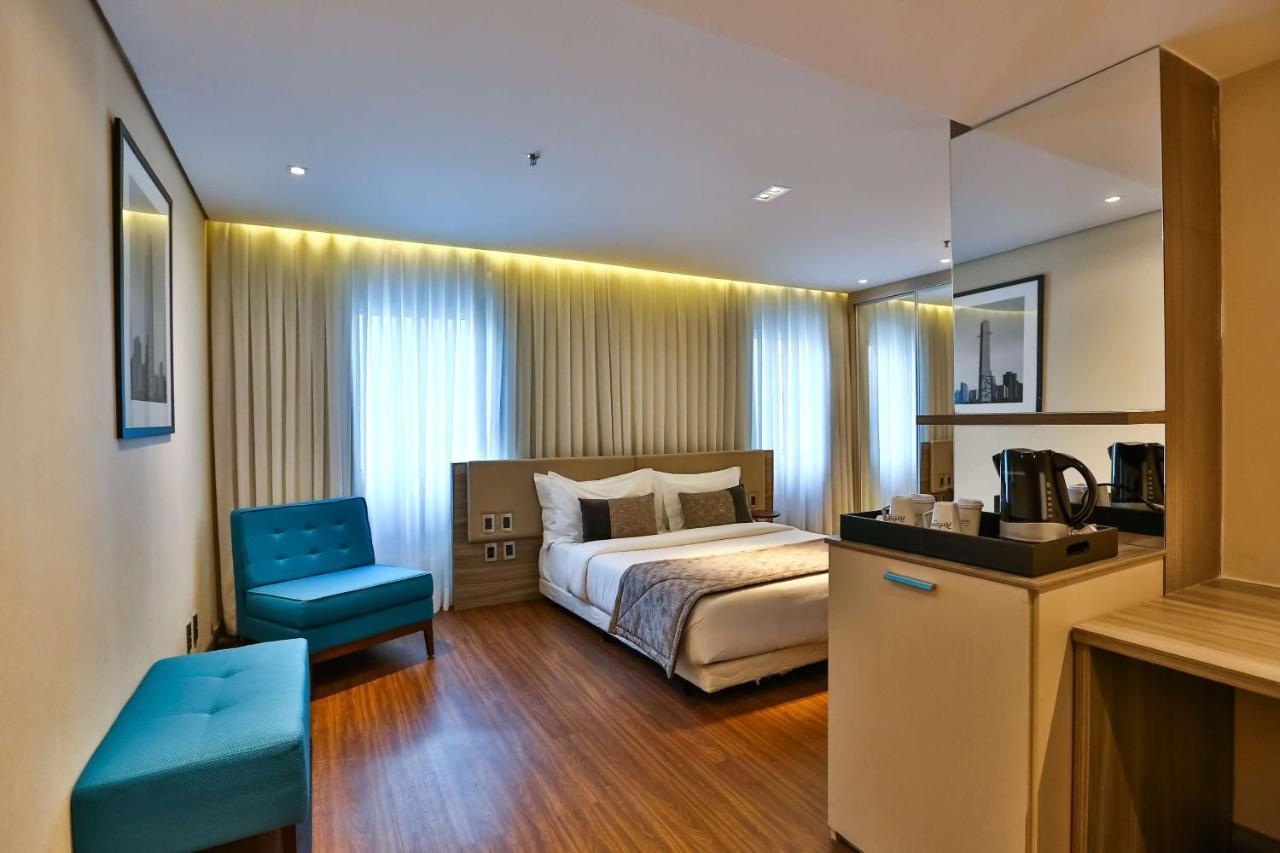 Radisson Vila Olimpia Sao Paulo Bagian luar foto A room at the hotel